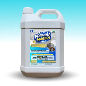 1 Litro Detergente Limpa Calçada A Fórmula Mágica